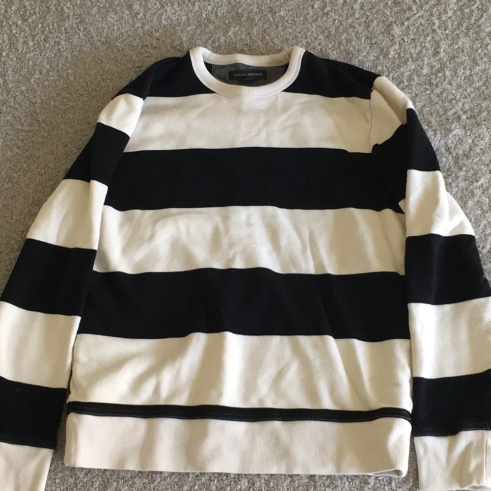 Banana Republic Striped Sweater Medium